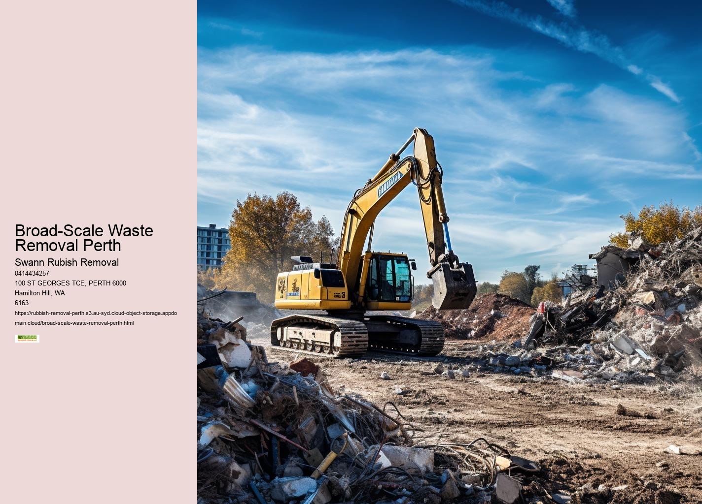 Perth Office Debris Removal