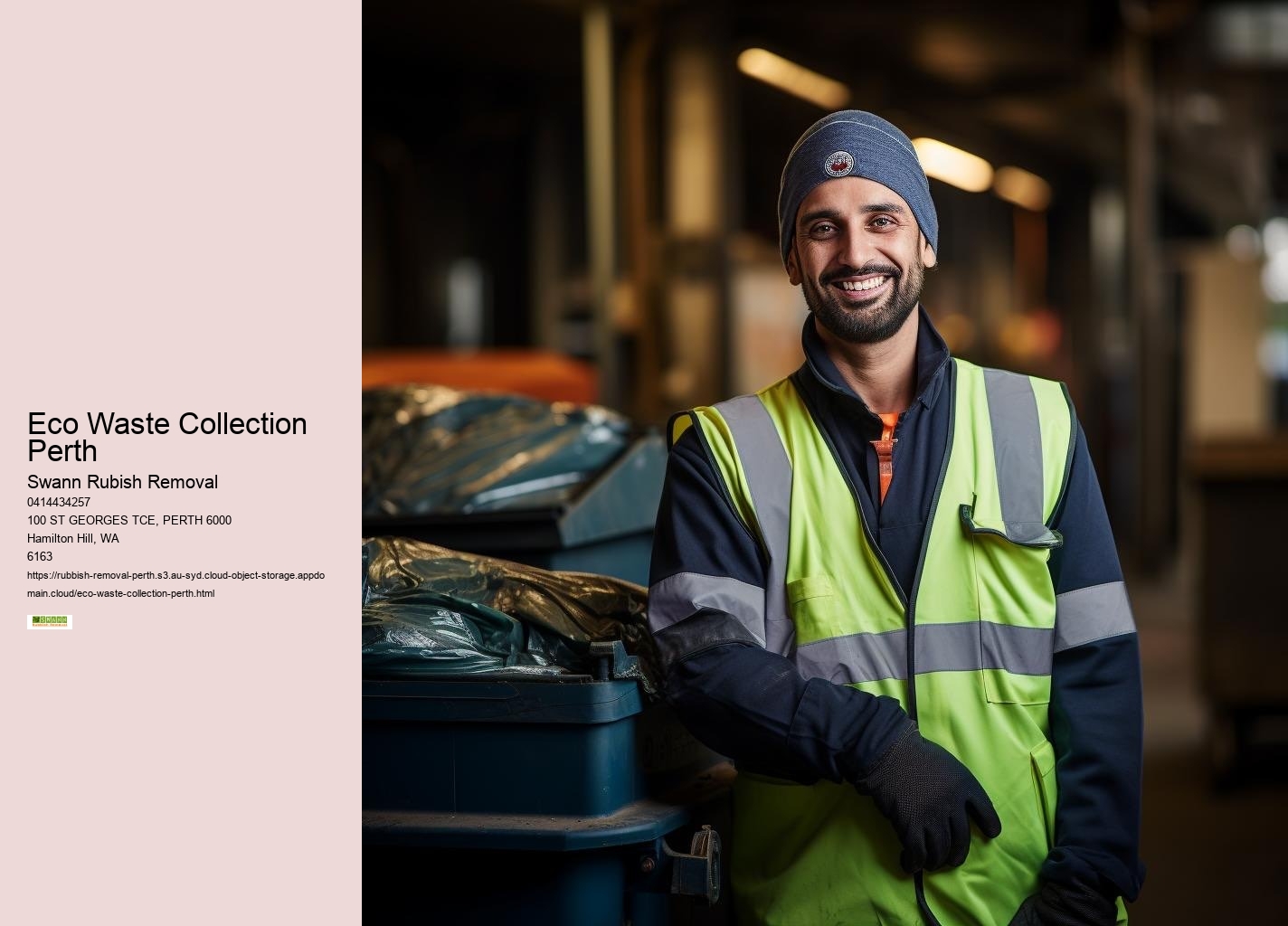 Eco Waste Collection Perth