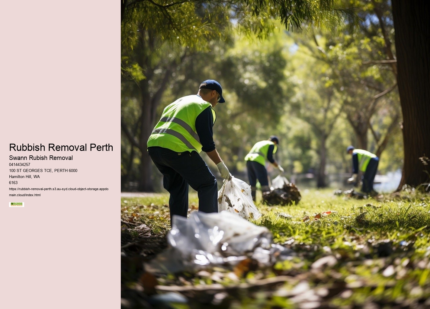 Sustainable Waste Services Perth