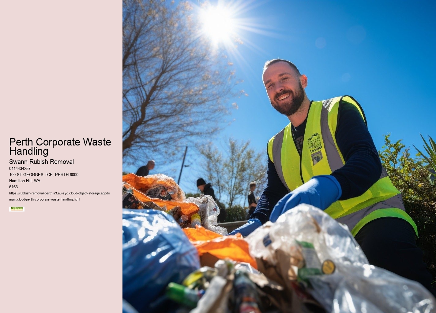 Rubbish Hauling Services Perth